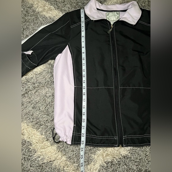 GreenTea Black and Light Purple‎ Jacket - Picture 6 of 7
